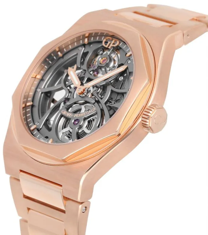 Girard-Perregaux Laureato 81015-52-002-52A 42mm Rose gold Skeleton 1