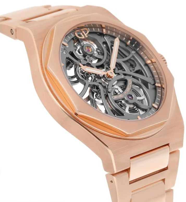 Girard-Perregaux Laureato 81015-52-002-52A 42mm Rose gold Skeleton 2