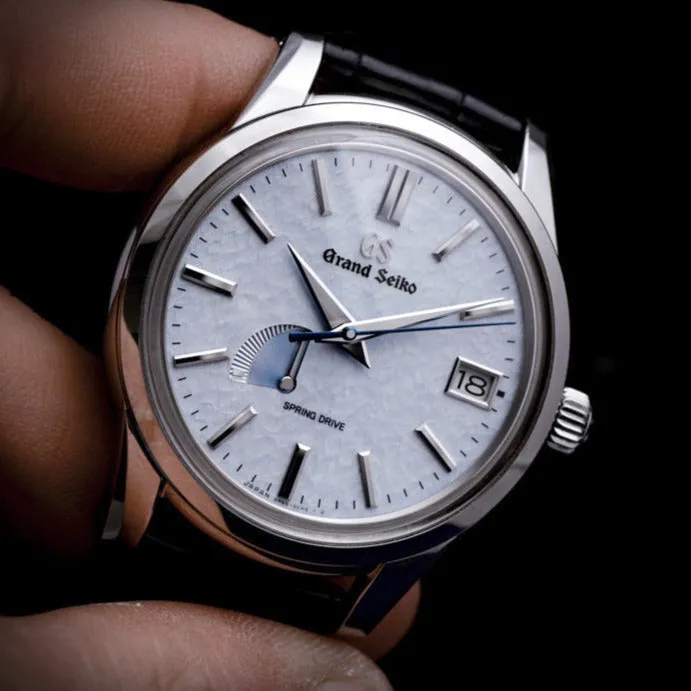 Grand Seiko Spring Drive SBGA407G 40mm Stainless steel bleu