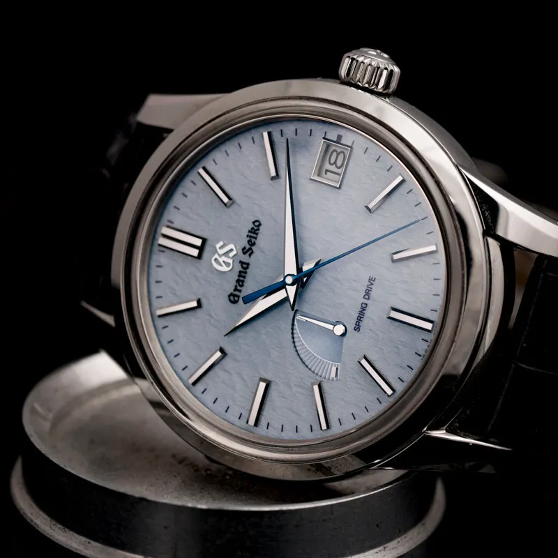 Grand Seiko Spring Drive SBGA407G 40mm Stainless steel bleu 2