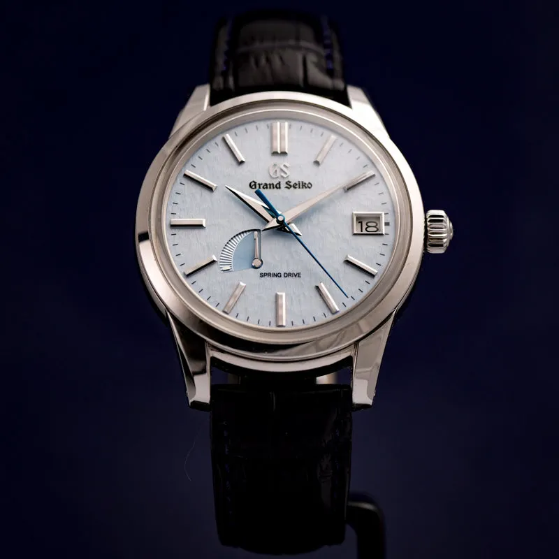 Grand Seiko Spring Drive SBGA407G 40mm Stainless steel bleu 5