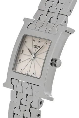 Hermès Heure H HH1.210 21mm Stainless steel White 1