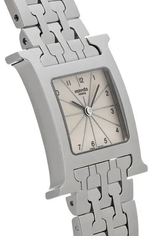 Hermès Heure H HH1.210 21mm Stainless steel White 2