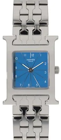 Hermès Heure H HH1.210 21mm Stainless steel Blue