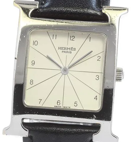 Hermès Heure H HH1.505 26mm Stainless steel Silver