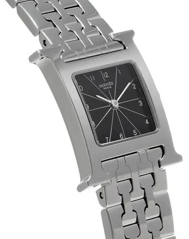 Hermès Heure H HH1.210.361/4804 21mm Stainless steel Black 2