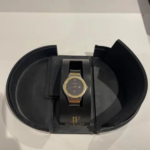 Hublot Classic 1401.2 32mm Yellow gold and Stainless steel Black