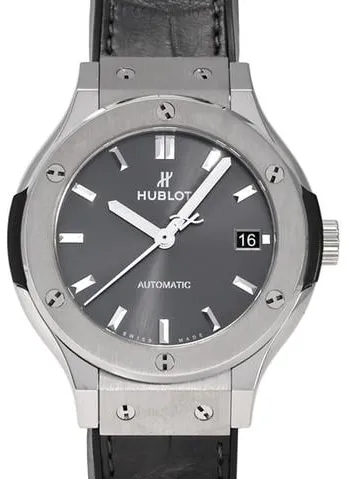 Hublot Classic Fusion Racing Grey 565.NX.7071.LR 38mm Titanium Gray