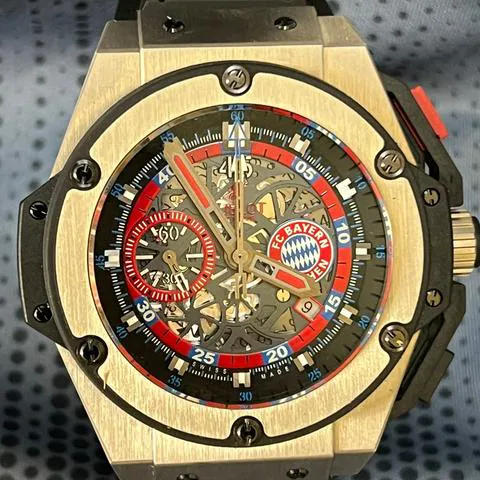 Hublot King Power 716.nx.1129.rx.bym12 48mm Titanium Skeletonized