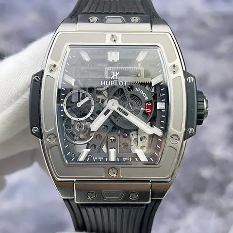 Hublot Spirit of Big Bang 614.NX.1170.RX 45mm Titanium Skeleton