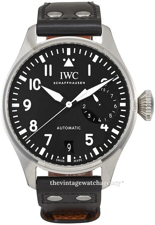 IWC Big Pilot IW501001 46.2mm Stainless steel Black