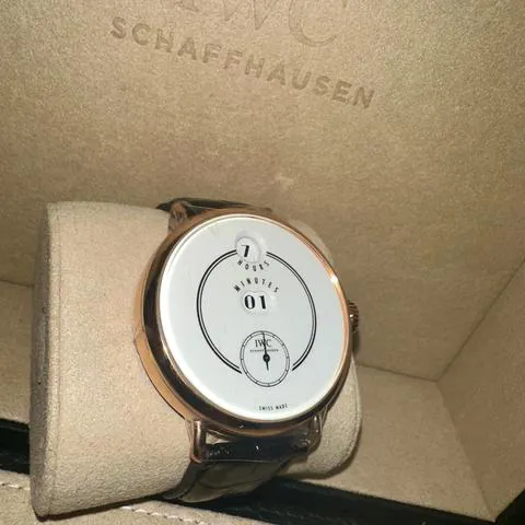 IWC Pallweber IW5050-02 45mm Rose gold White