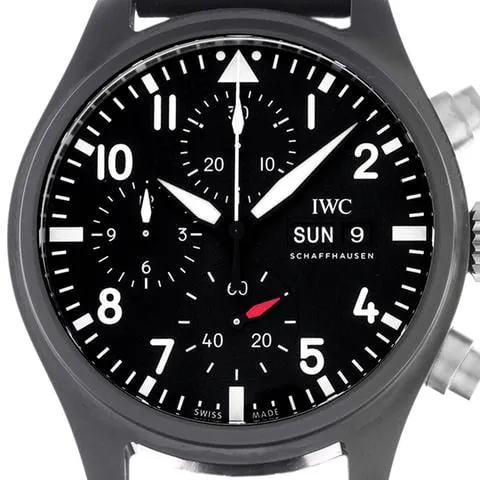 IWC Pilot Chronograph Top Gun IW389401 42mm Ceramic Black