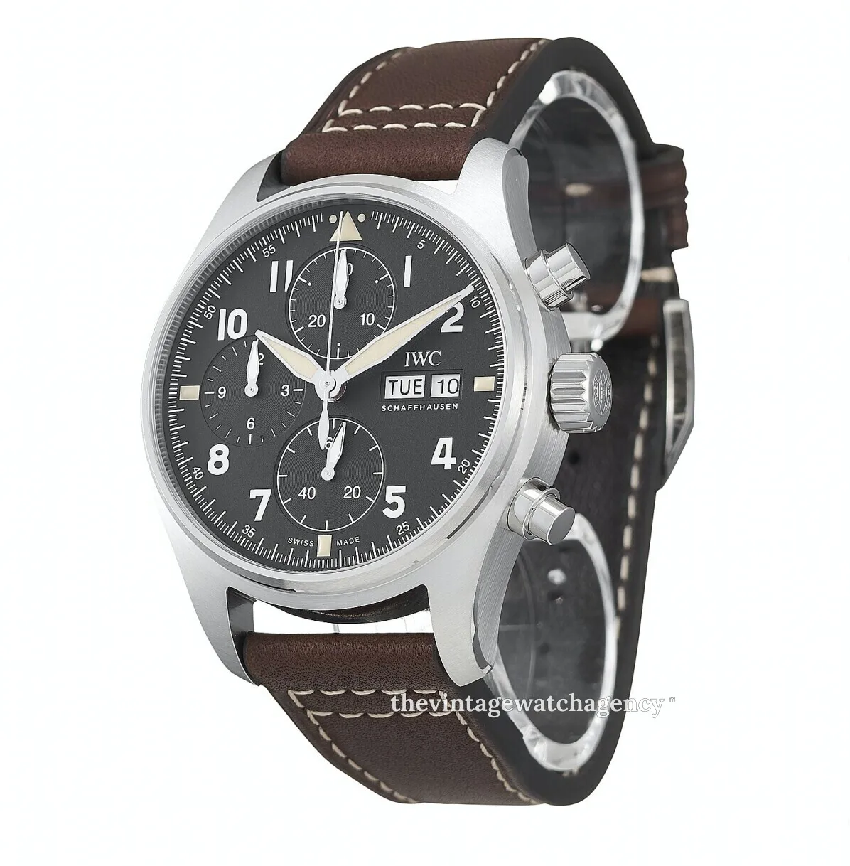 IWC Pilot IW387903 41mm Stainless steel Black 1