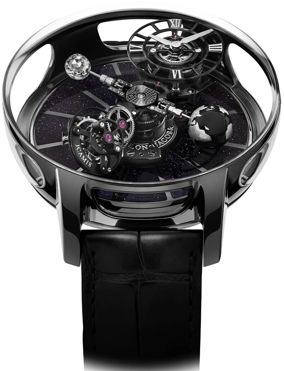 Jacob & Co. Astronomia AT100.95.KK.SD.B 50mm Ceramic Black