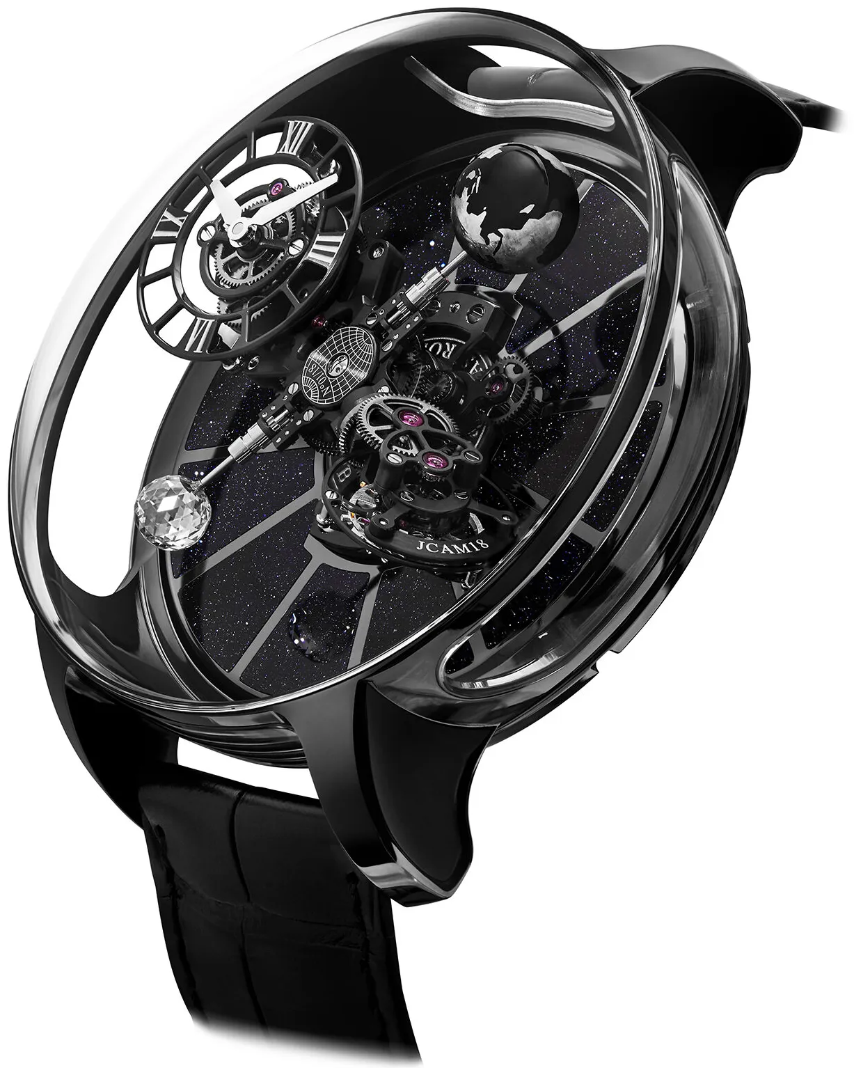 Jacob & Co. Astronomia AT100.95.KK.SD.B 50mm Ceramic Black 1