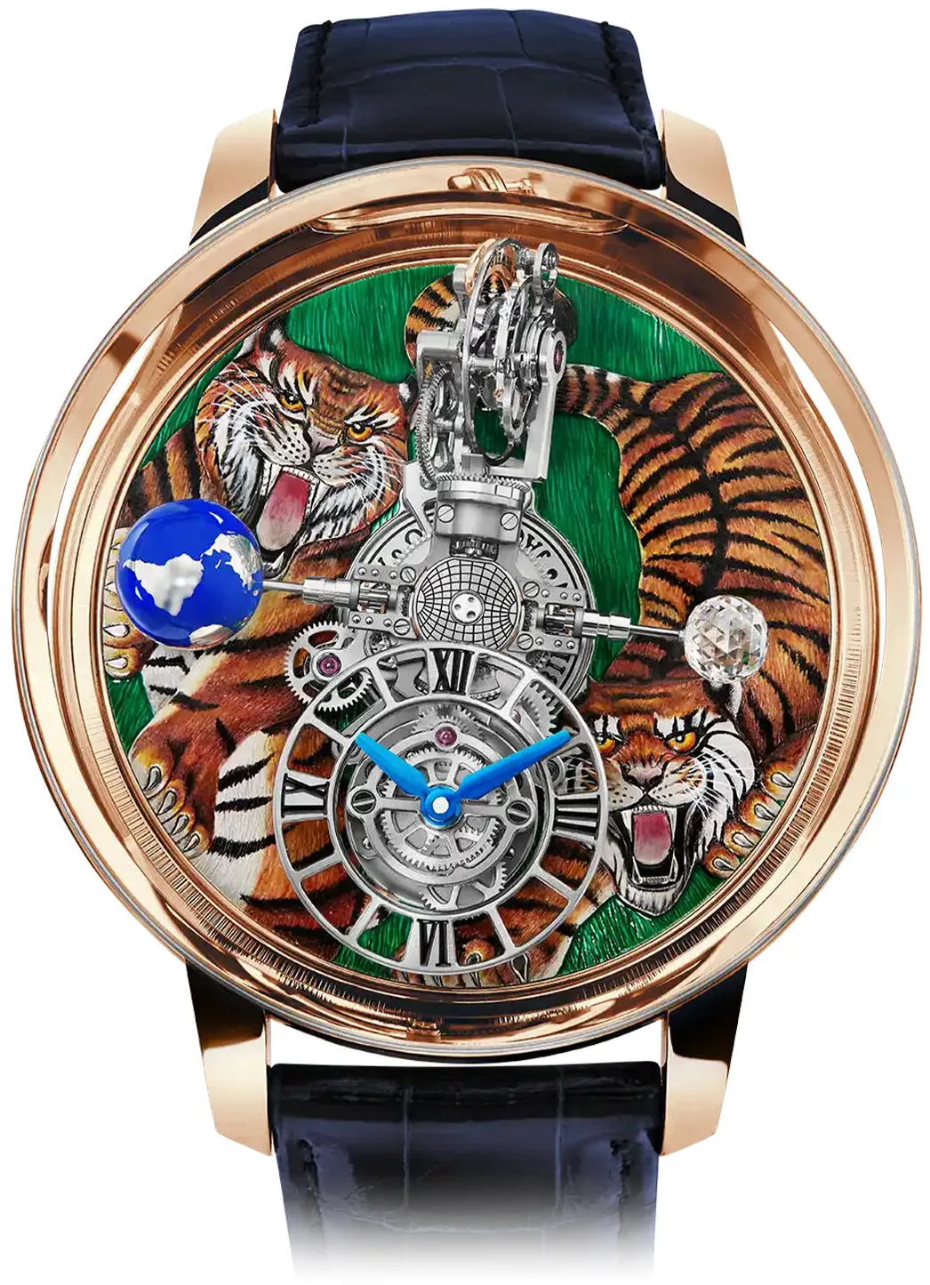 Jacob & Co. Astronomia AT100.40.AA.UB.A 50mm Rose gold Green