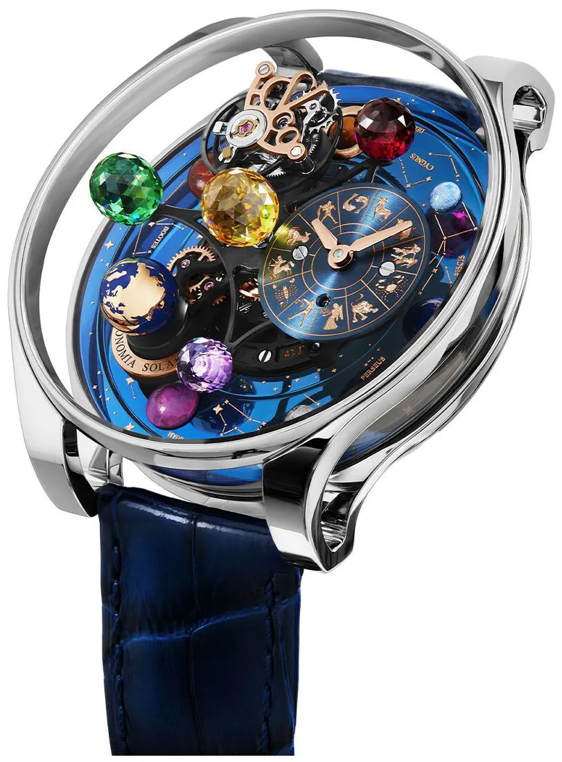 Jacob & Co. Astronomia AS300.30.AB.AB.A 45.5mm White gold Blue