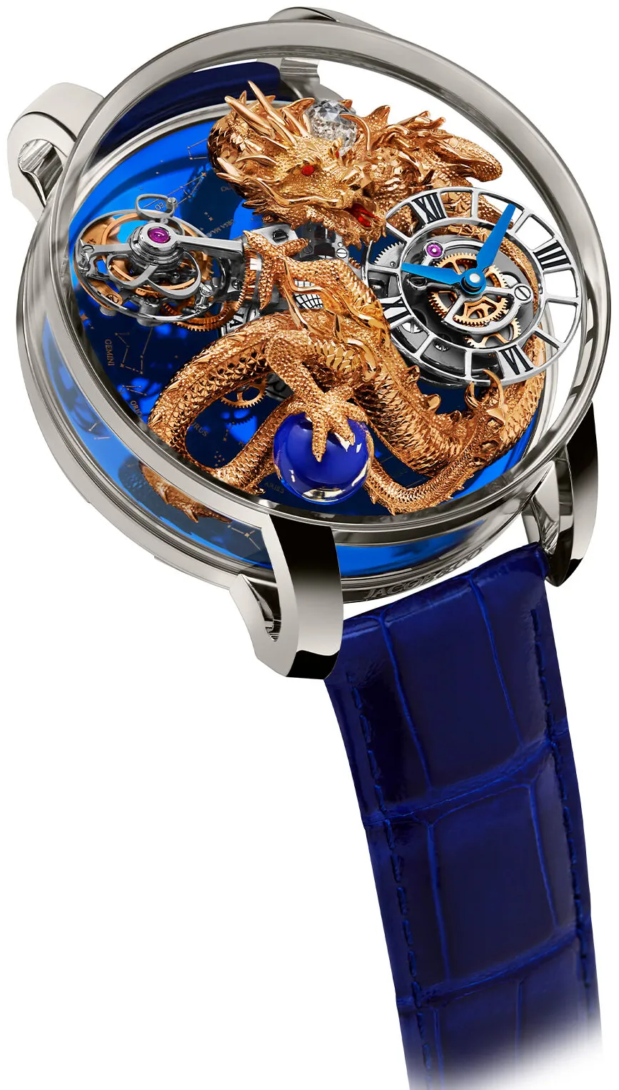 Jacob & Co. Astronomia AT112.60.DR.UA.ABALA 50mm Platinum Blue 1