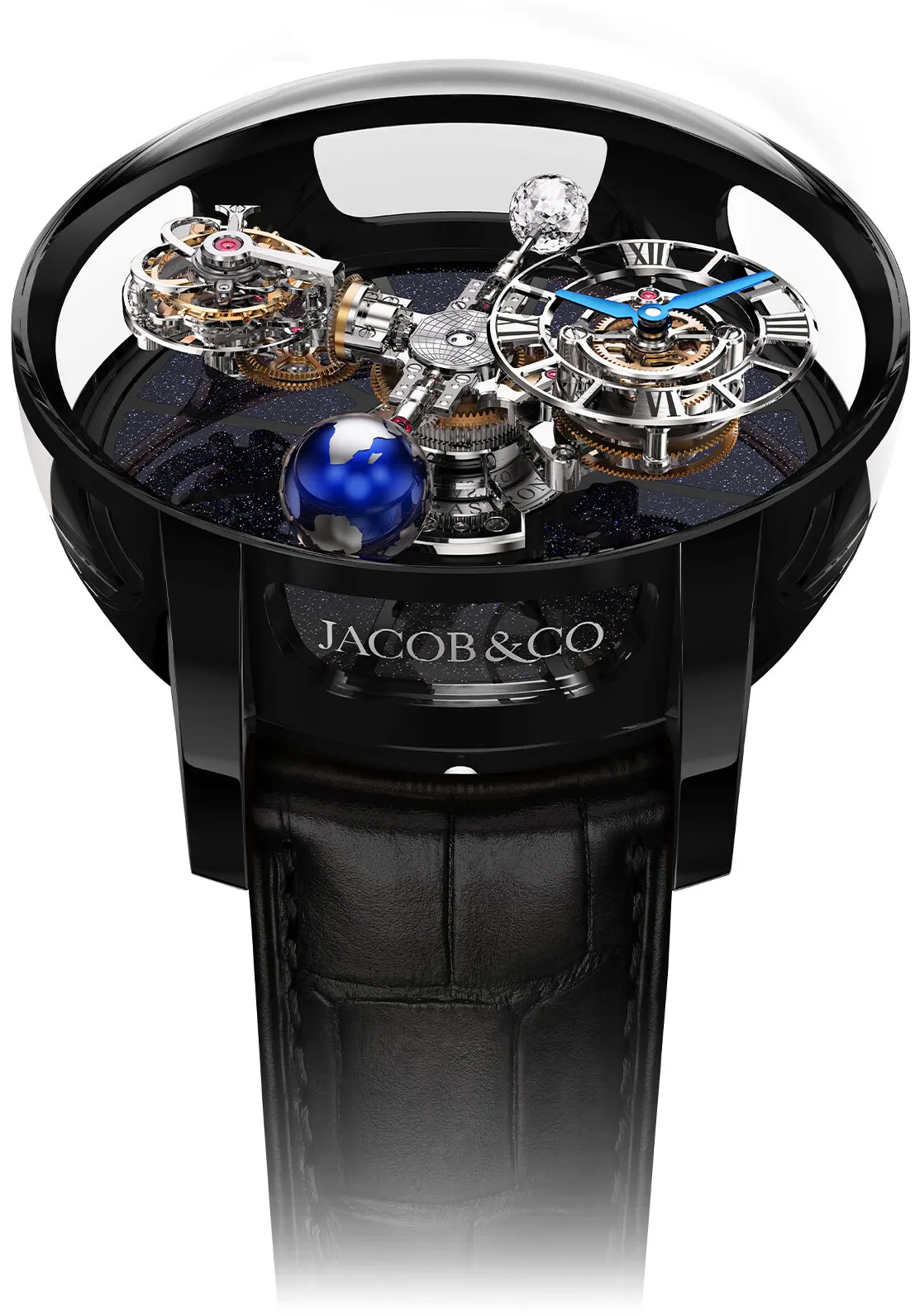 Jacob & Co. Astronomia AT100.31.AC.SD.A 50mm Other Black