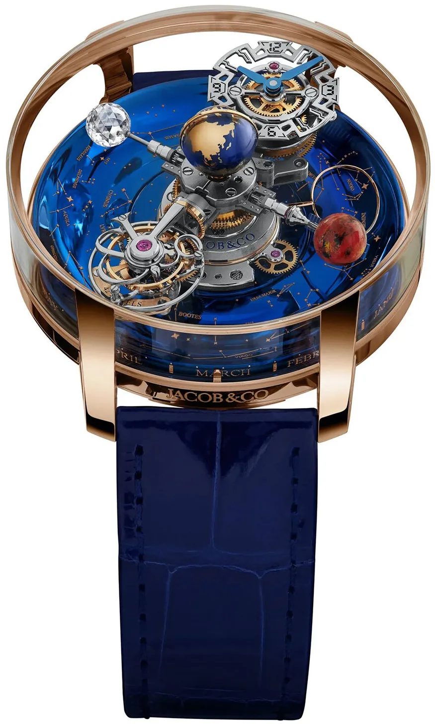 Jacob & Co. Astronomia AT113.40.AA.AA.ABALA Rose gold Blue