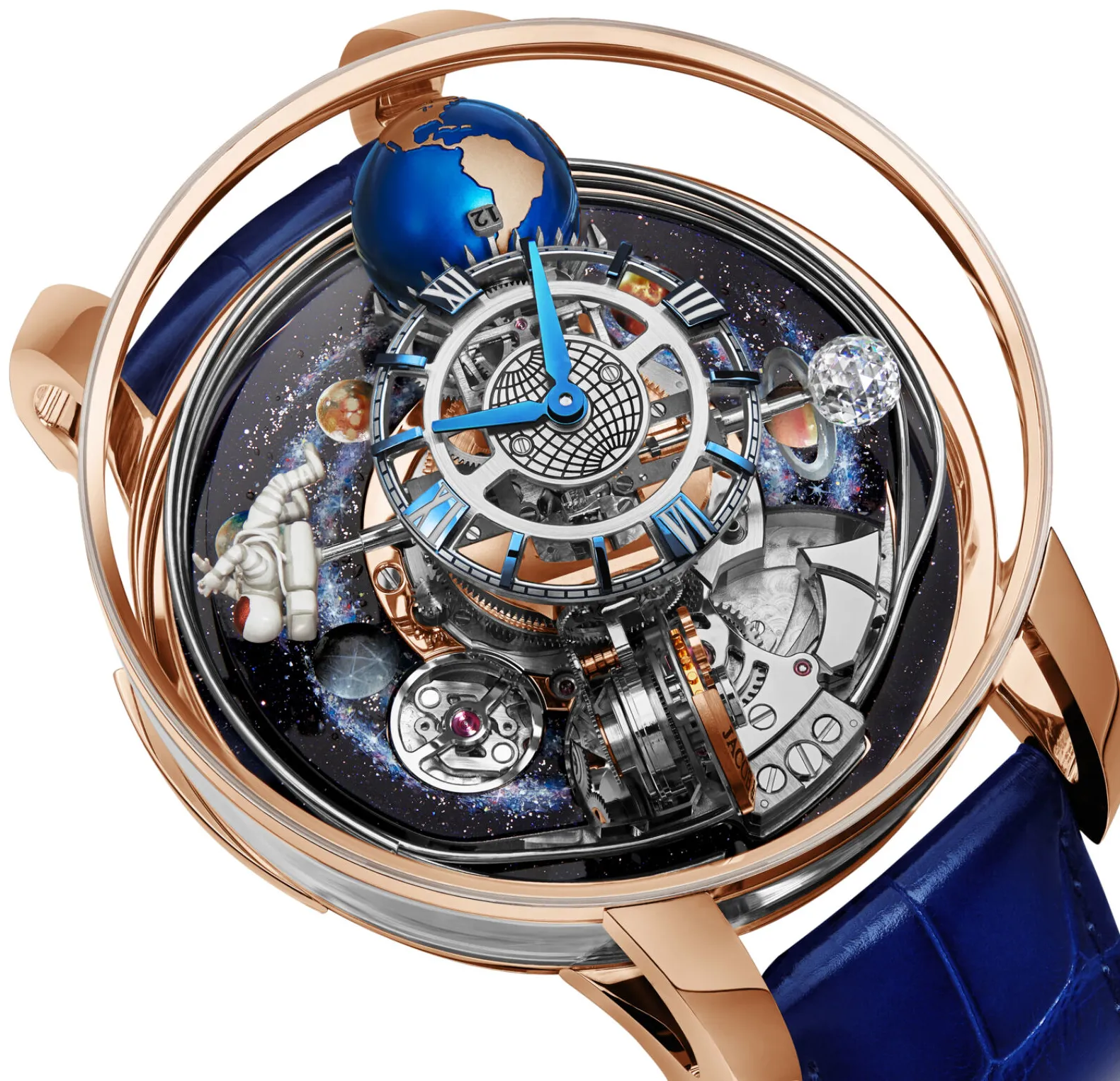 Jacob & Co. Astronomia AM500.40.AA.AA.ABALA 50mm Rose gold Transparent 1