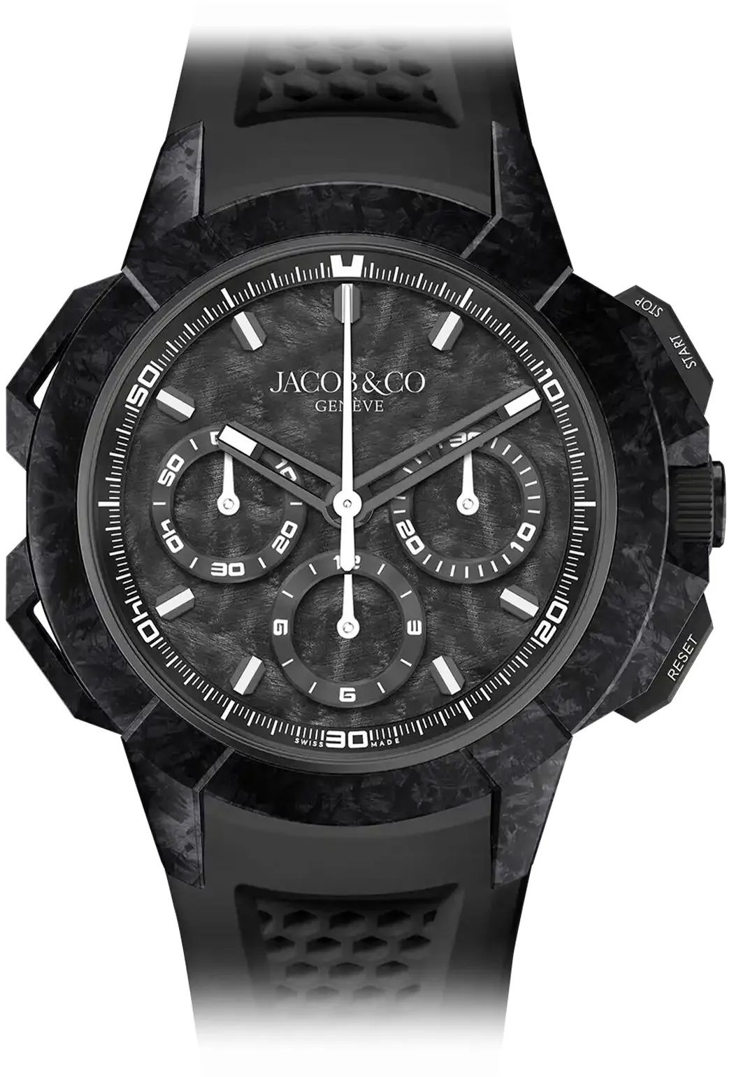 Jacob & Co. Epic X Chrono EC440.29.AA.AA.A 44mm Carbon fiber and Titanium Black