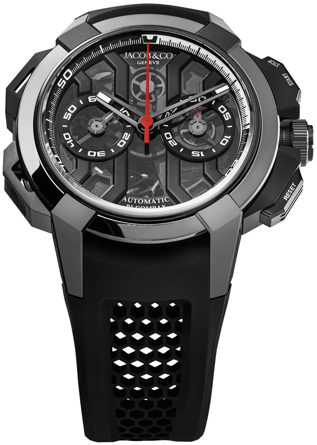 Jacob & Co. Epic X Chrono EC400.21.AB.AB.A 43mm Black DLC Black