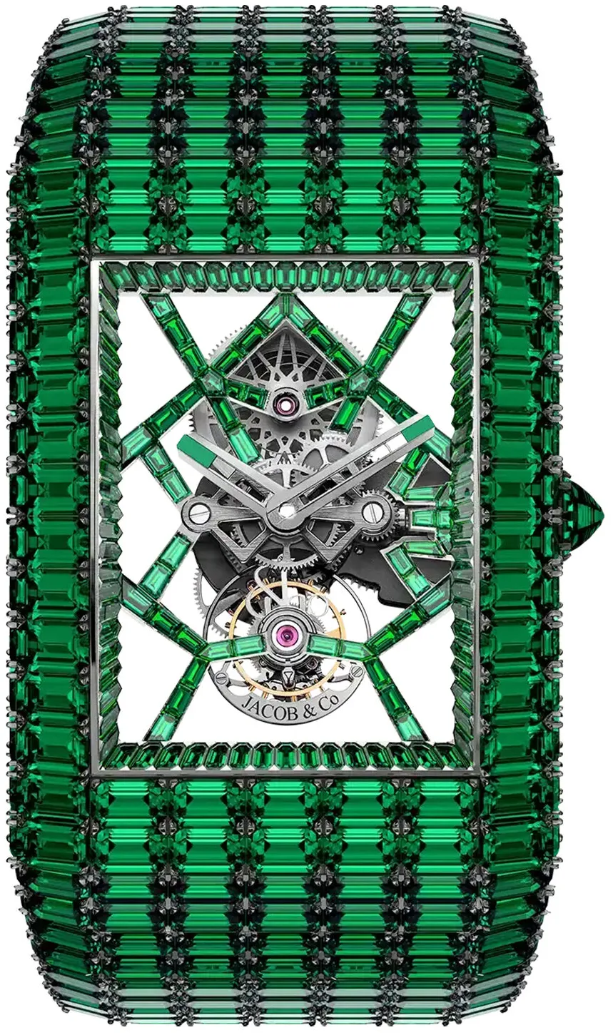 Jacob & Co. Billionaire III BL115.30.AA.UA.A30AB White gold Green