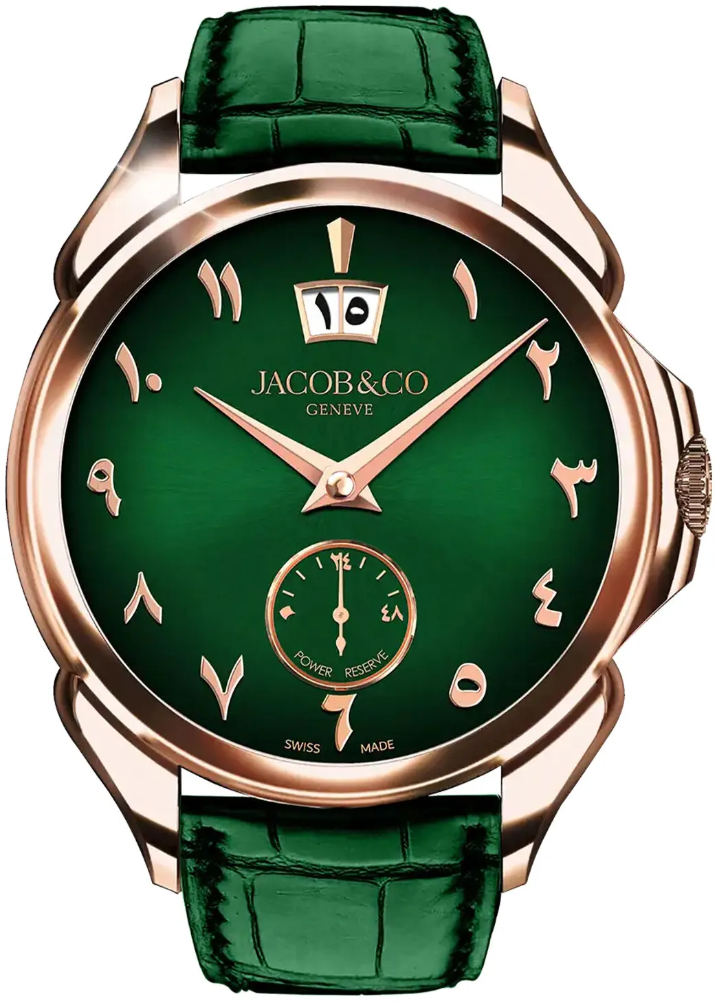 Jacob & Co. PC400.40.AA.AE.A 42mm Stainless steel Green