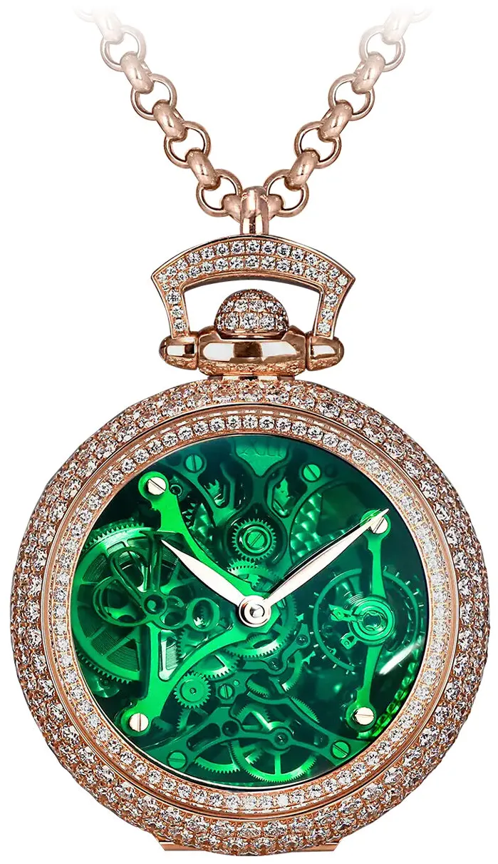 Jacob & Co. Brilliant BS231.40.RD.QG.A 42.5mm Rose gold Green