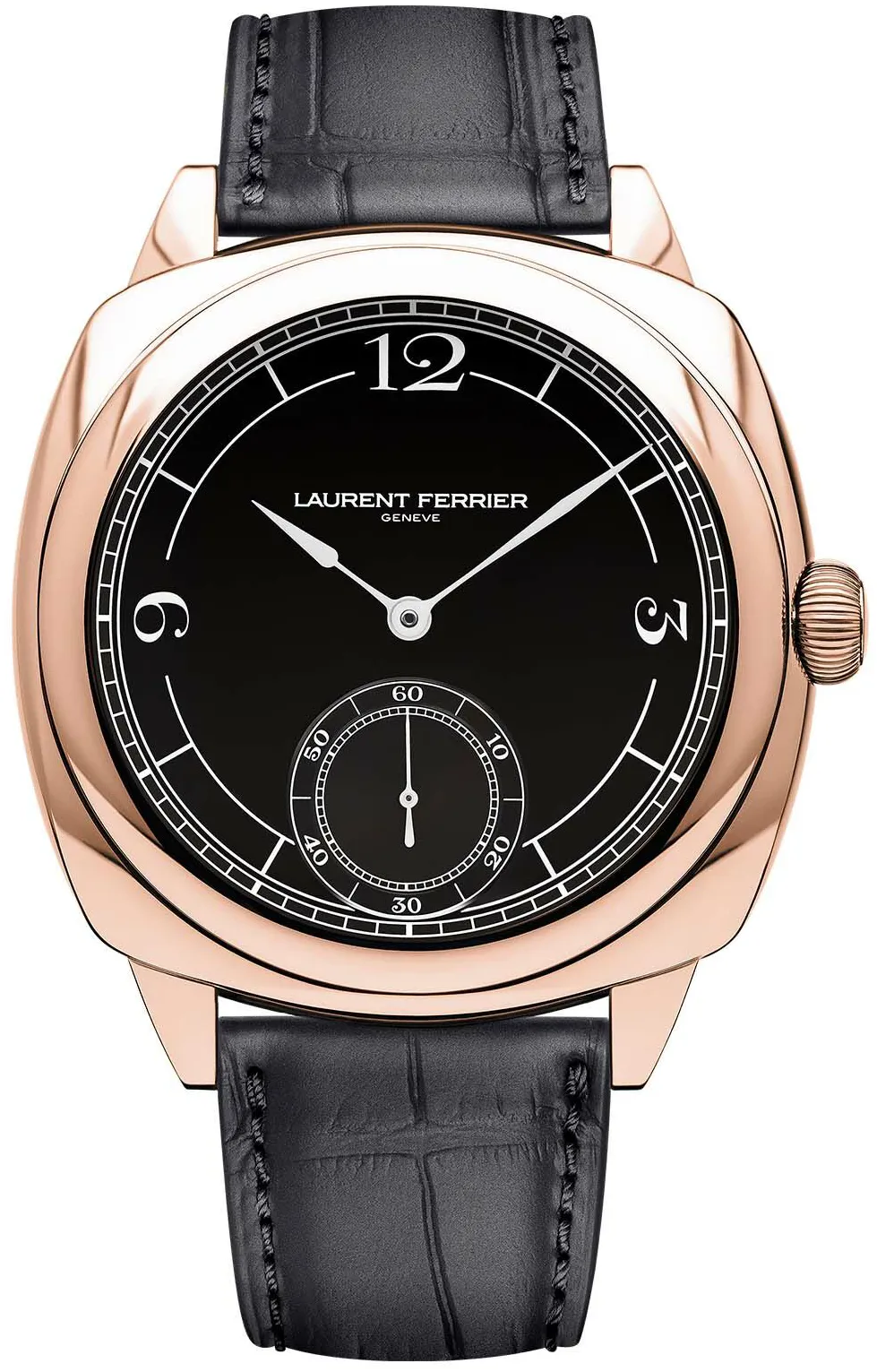 Laurent Ferrier Micro Rotor LCF013.R5.N2W.1 Rose gold Black