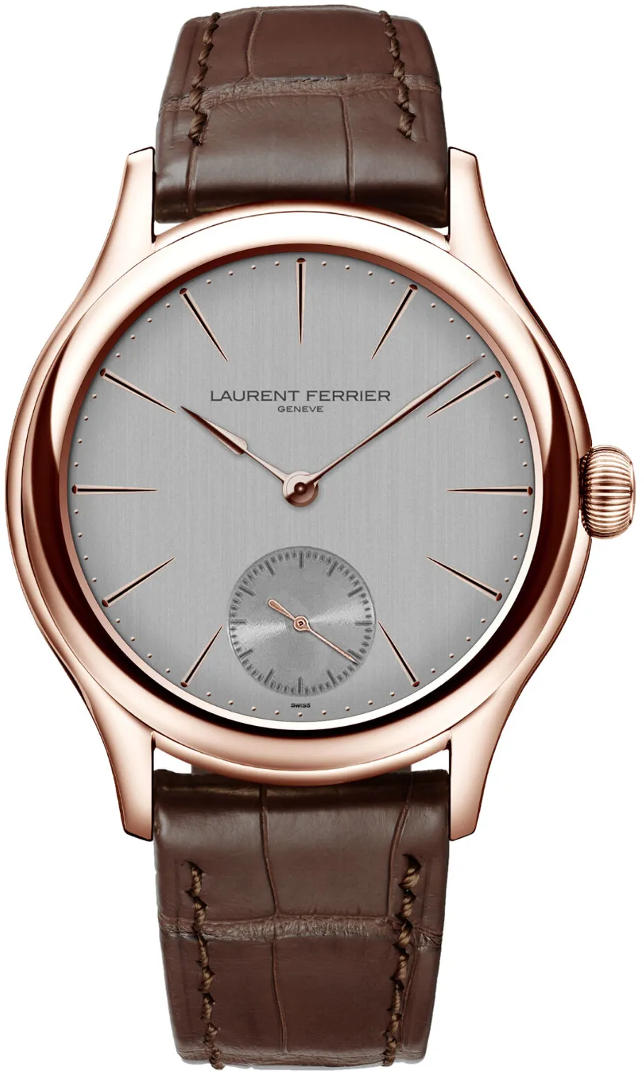 Laurent Ferrier Micro Rotor LCF004.R5.GR1.1 40mm Rose gold Silver