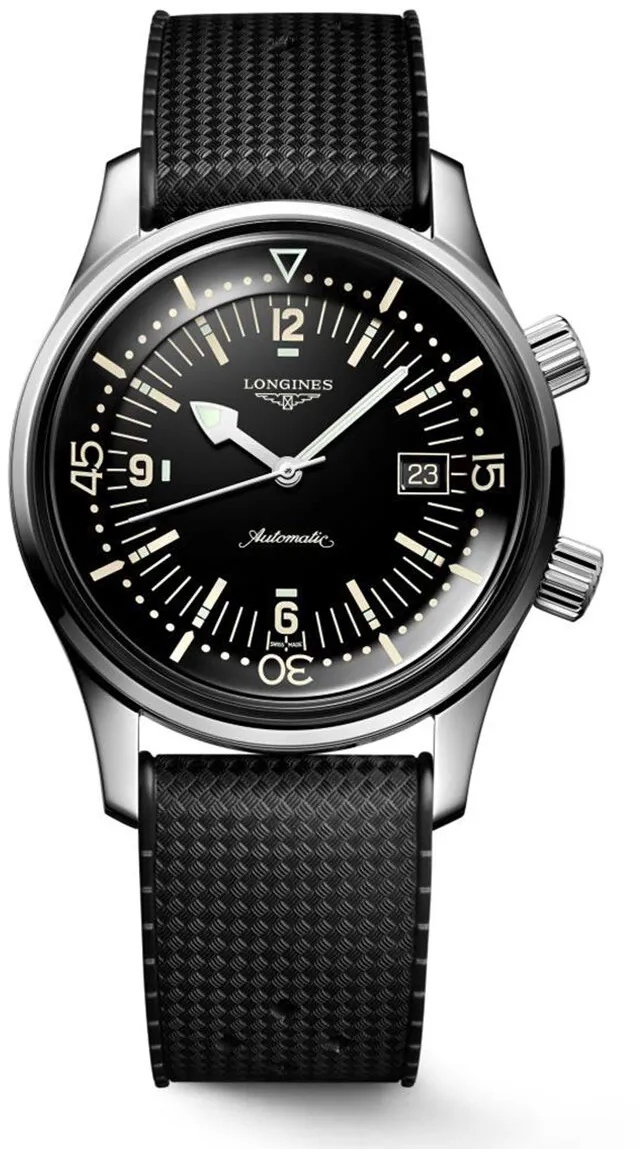 Longines Legend Diver L3.774.4.50.9 42mm Stainless steel Black