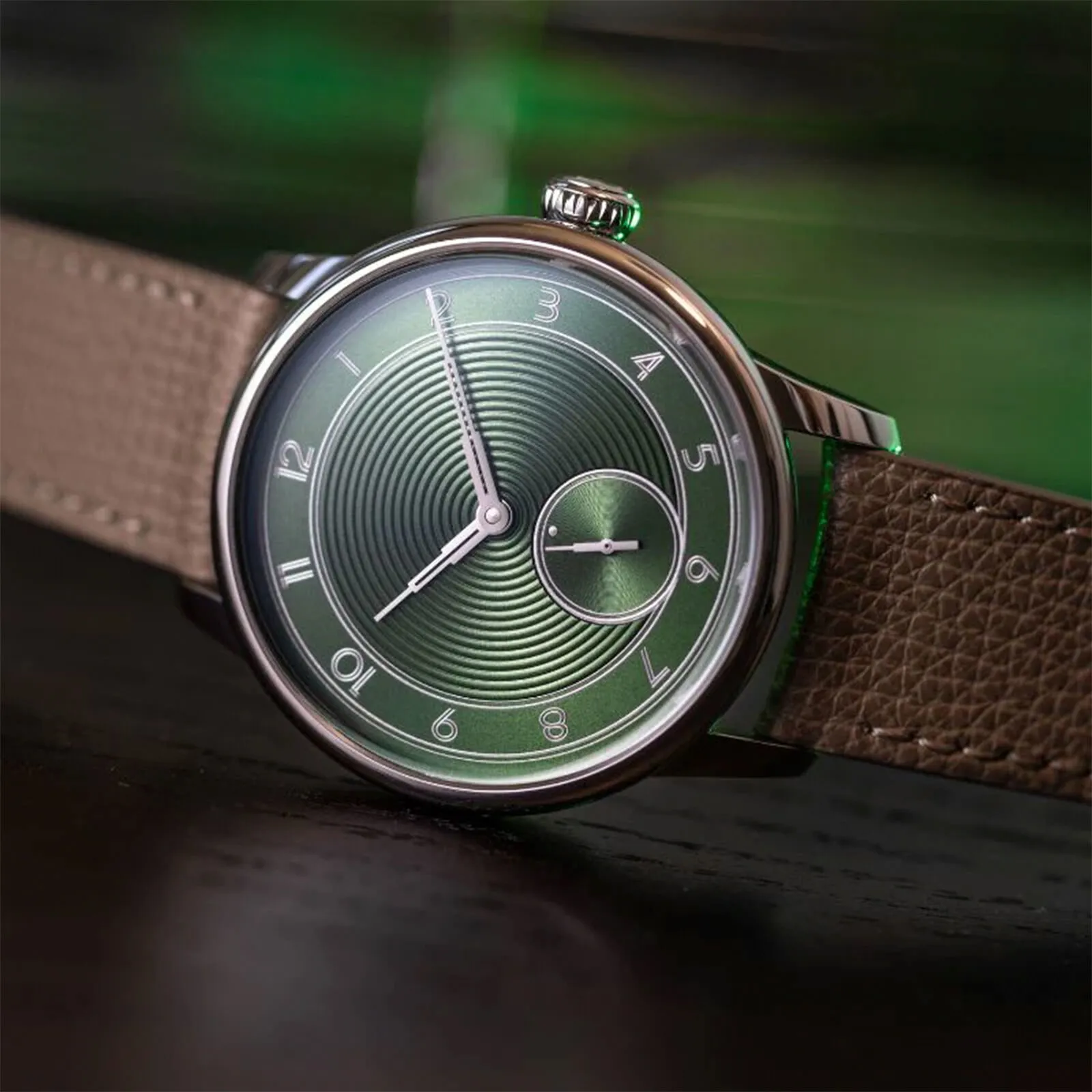 Louis Erard Excellence 34248AA69.BVA158 39mm Stainless steel Green 2