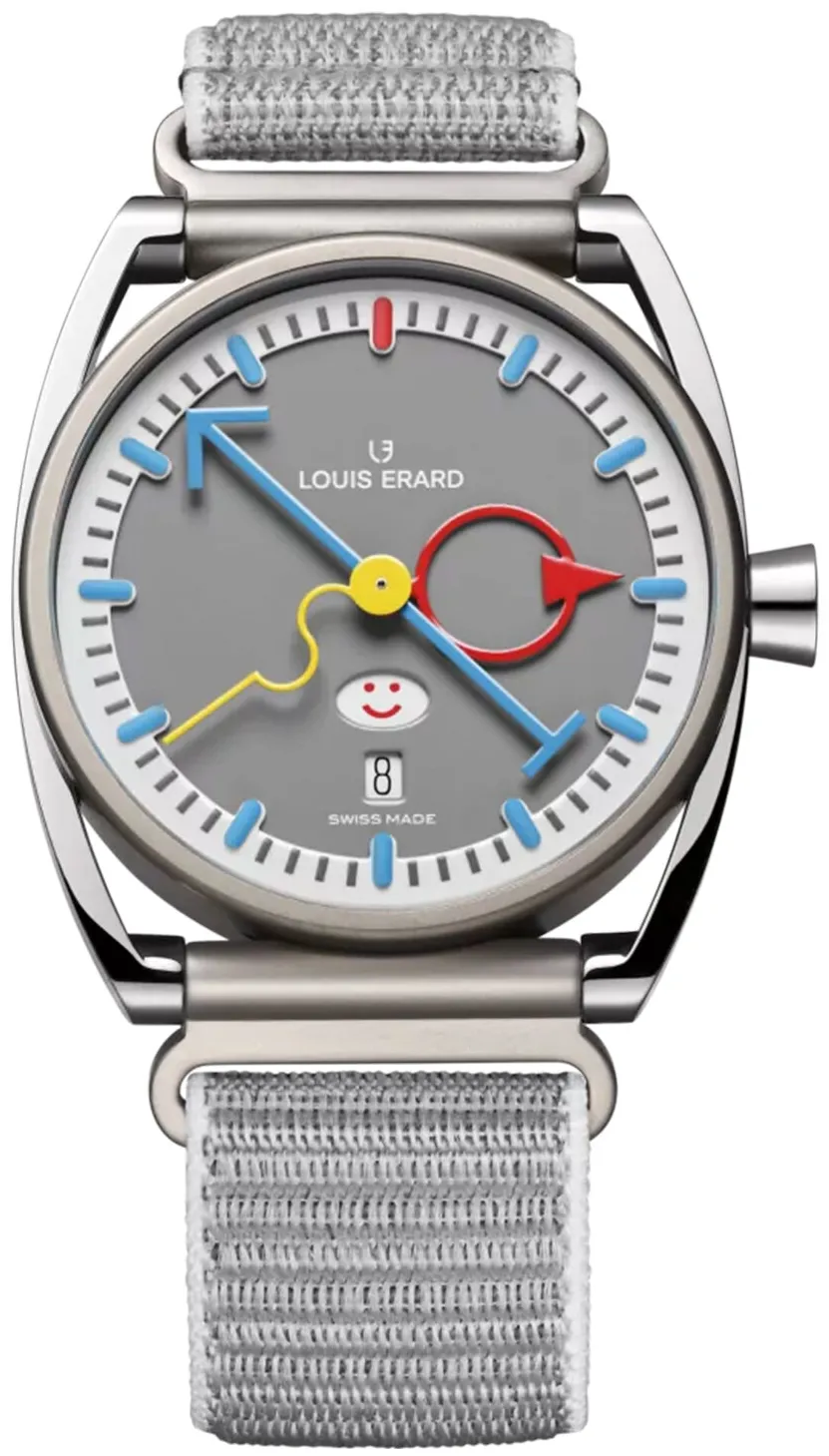 Louis Erard Excellence 75357TT03.BTT83 40mm Titanium Gray