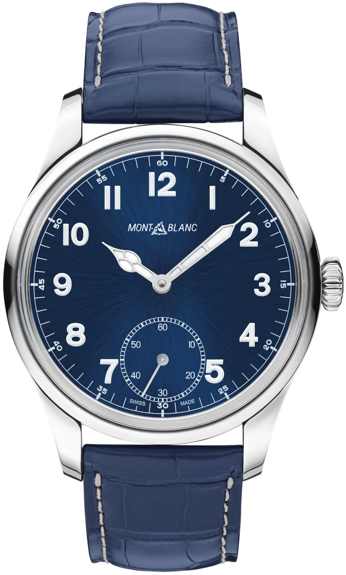 Montblanc 1858 113702 44mm Stainless steel Blue