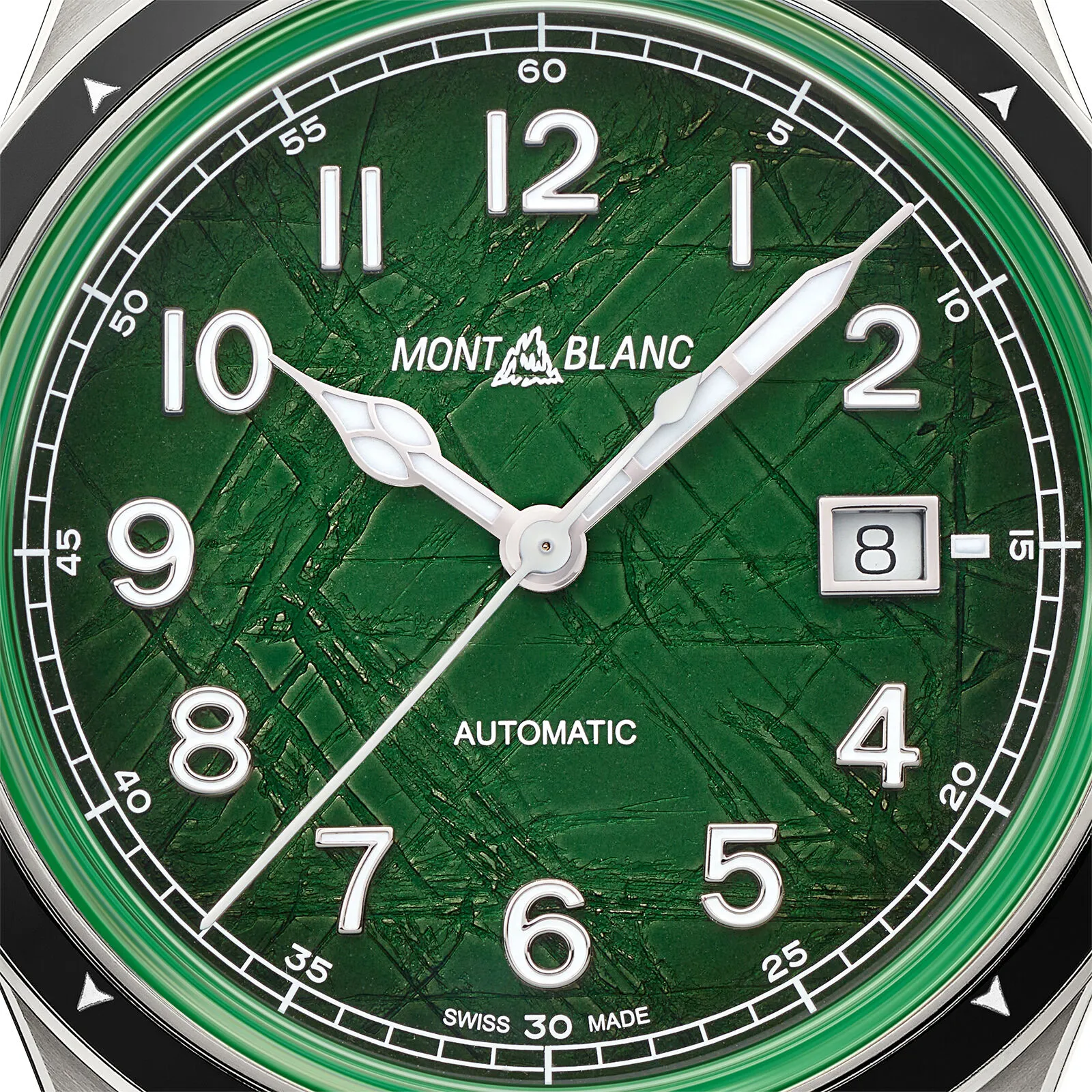 Montblanc 1858 133269 41mm Stainless steel Green 3