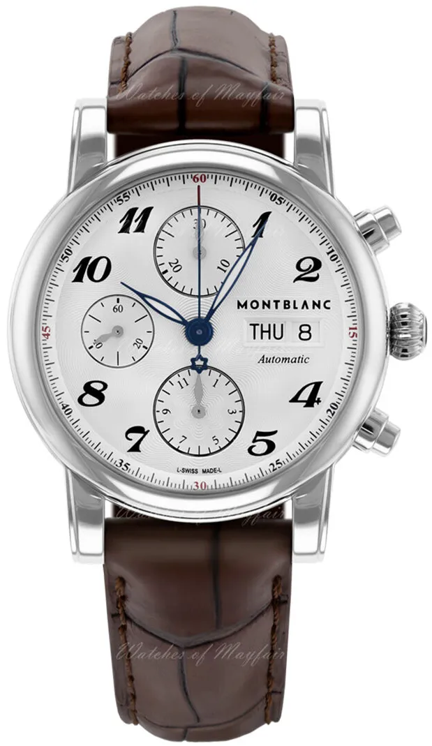 Montblanc Star 106466 39mm Stainless steel Silver