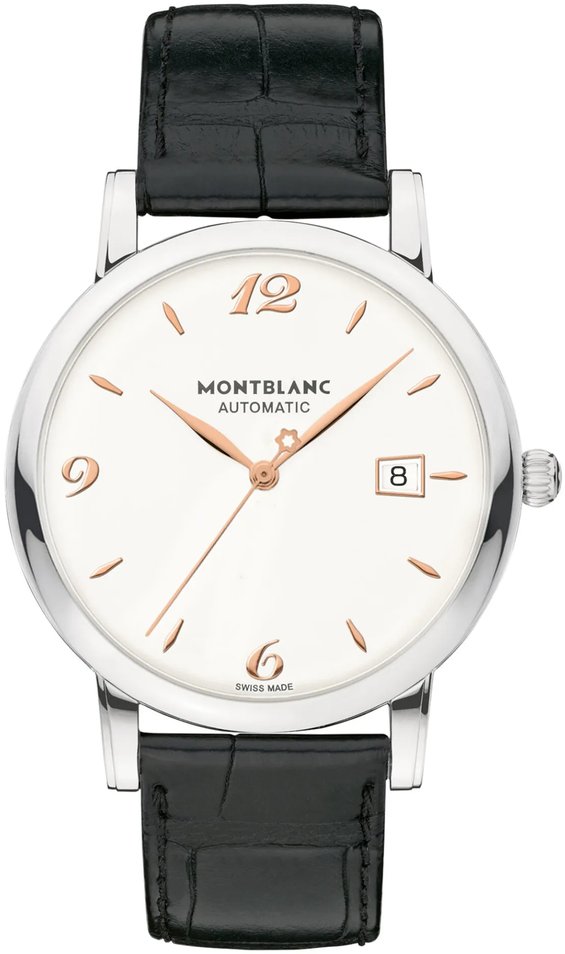 Montblanc Star 110717 39mm Stainless steel White