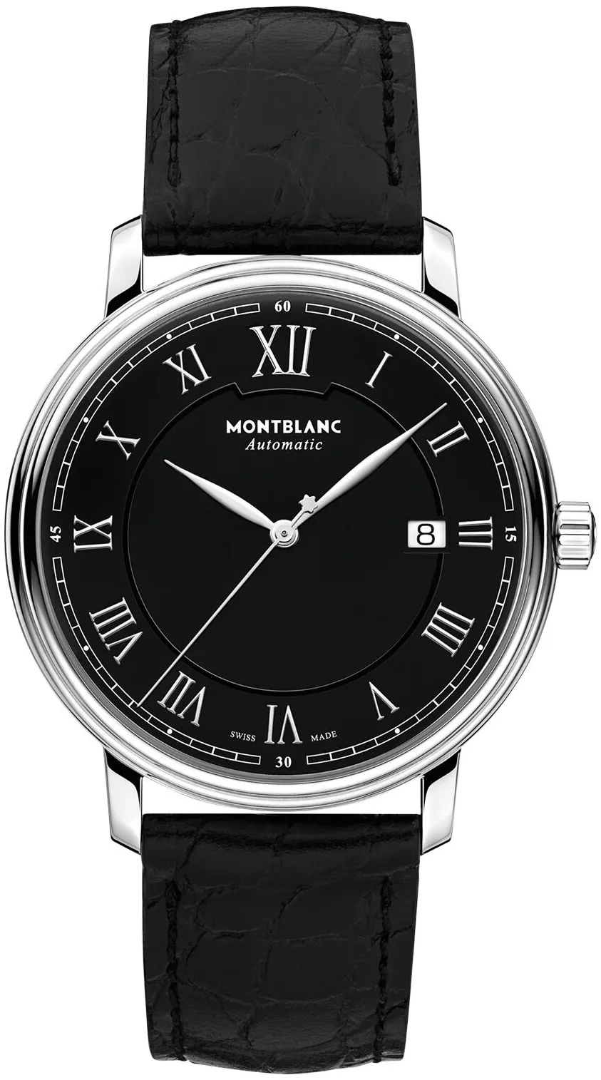 Montblanc Tradition 116482 40mm Stainless steel Black