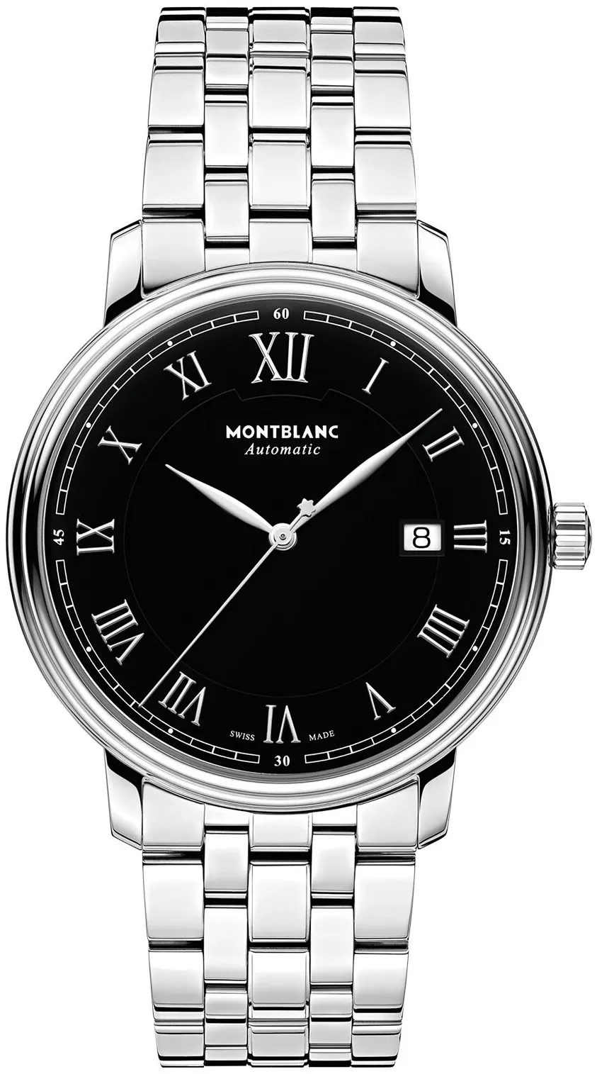 Montblanc Tradition 116483 40mm Stainless steel Black