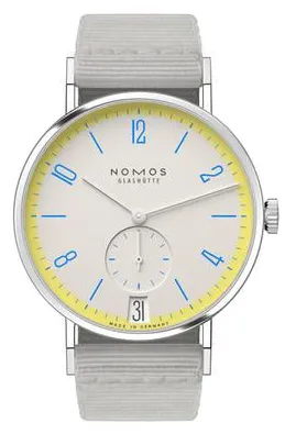 NOMOS Tangente 179.S10 37.5mm Stainless steel White