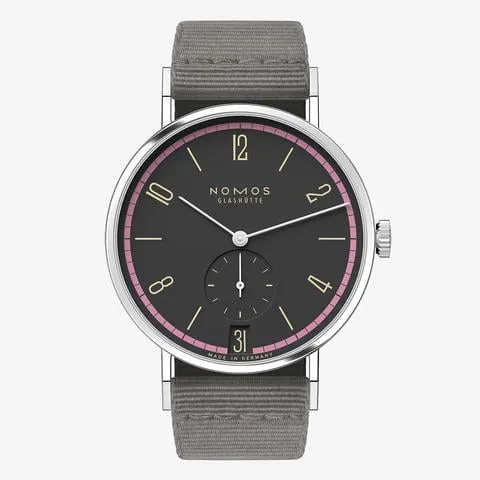 NOMOS Tangente 179.S19 37.5mm Stainless steel Black