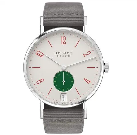 NOMOS Tangente 179.S4 37.5mm Stainless steel White