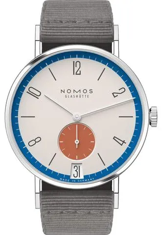 NOMOS Tangente 179.S1 37.5mm Stainless steel White