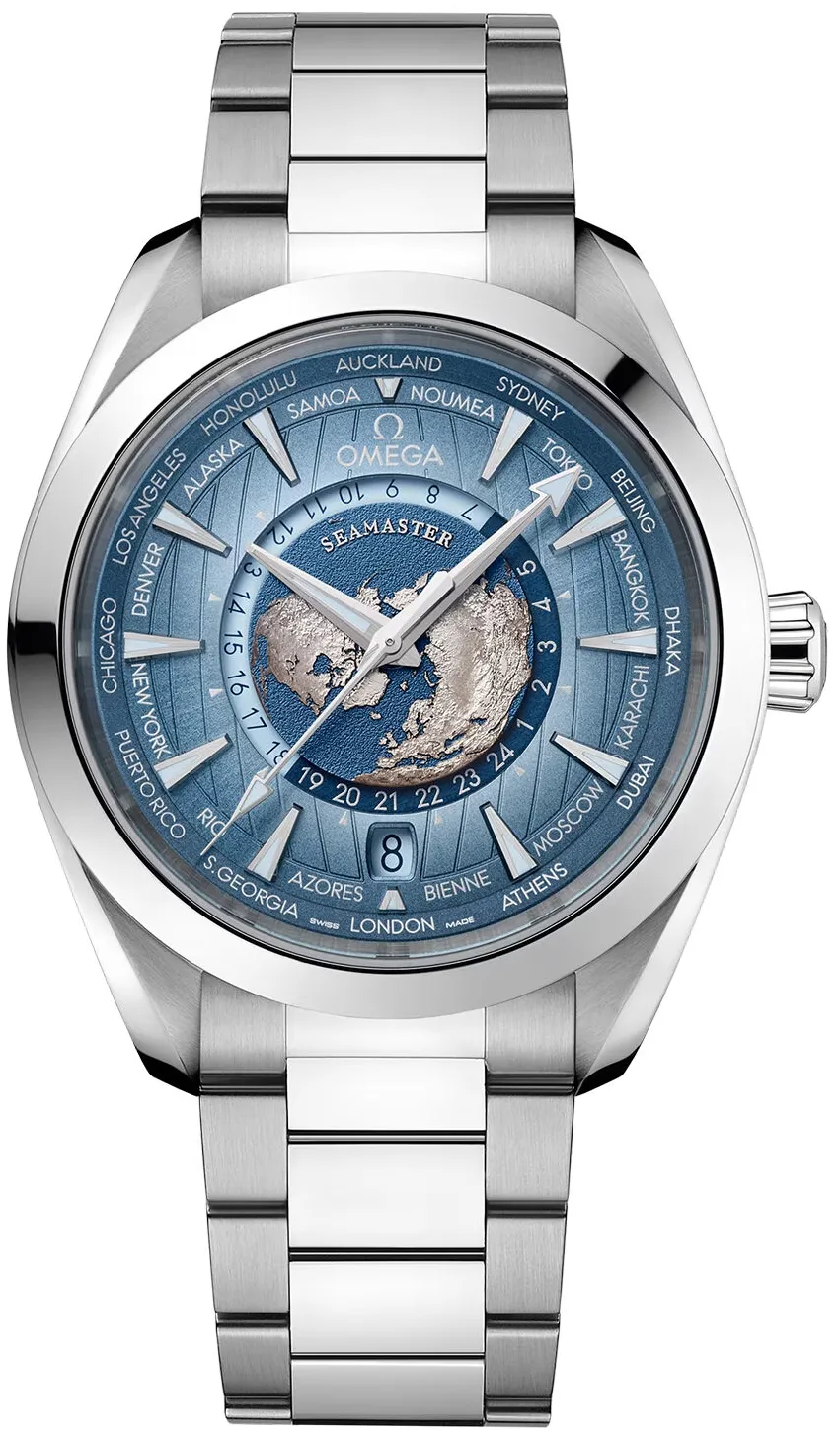 Omega Aqua Terra 150M 220.10.43.22.03.002 43mm Stainless steel Blue