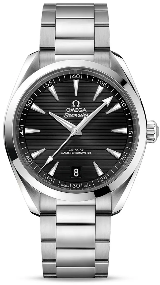 Omega Aqua Terra 220.10.41.21.01.001 41mm Stainless steel Black