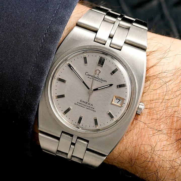 Omega Constellation 166.055-168.046 36mm Stainless steel texturé