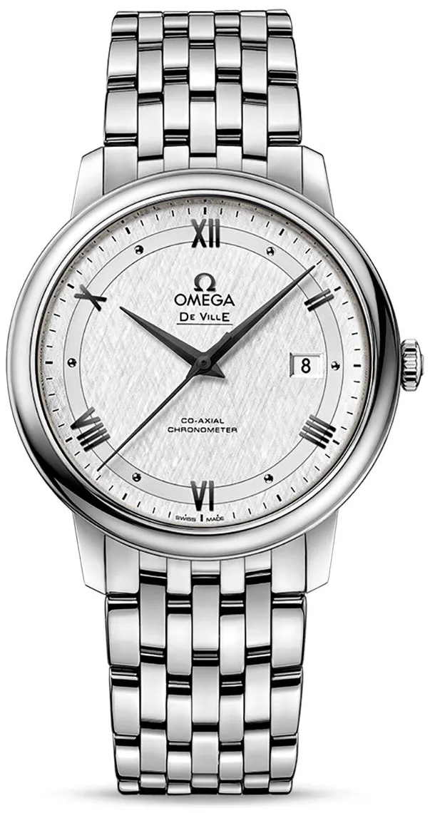 Omega De Ville 424.10.40.20.02.005 Stainless steel Silver